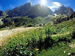 adidas TransAlp Challenge, Dolomites, Venegla, Italy